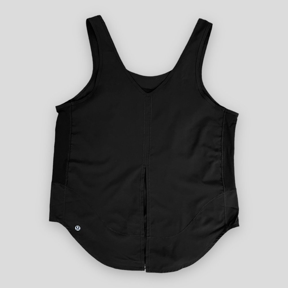 Lululemon Run: Featherweight Singlet in Black